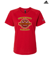 Salpointe Catholic HS Girls Lacrosse Badge - Womens Adidas Performance Shirt