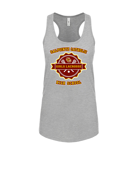 Salpointe Catholic HS Girls Lacrosse Badge - Womens Tank Top