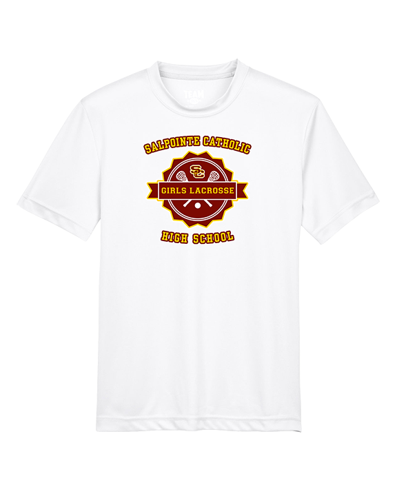 Salpointe Catholic HS Girls Lacrosse Badge - Youth Performance Shirt