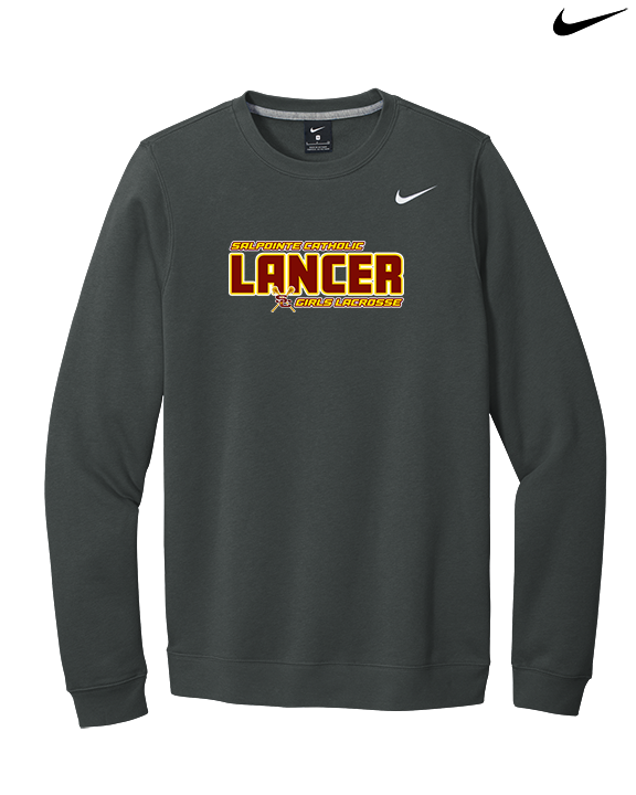 Salpointe Catholic HS Girls Lacrosse Bold - Mens Nike Crewneck