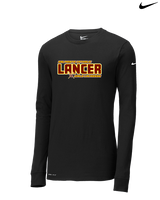 Salpointe Catholic HS Girls Lacrosse Bold - Mens Nike Longsleeve
