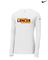Salpointe Catholic HS Girls Lacrosse Bold - Mens Nike Longsleeve