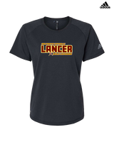 Salpointe Catholic HS Girls Lacrosse Bold - Womens Adidas Performance Shirt