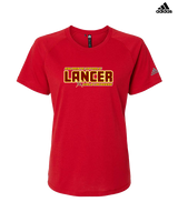 Salpointe Catholic HS Girls Lacrosse Bold - Womens Adidas Performance Shirt