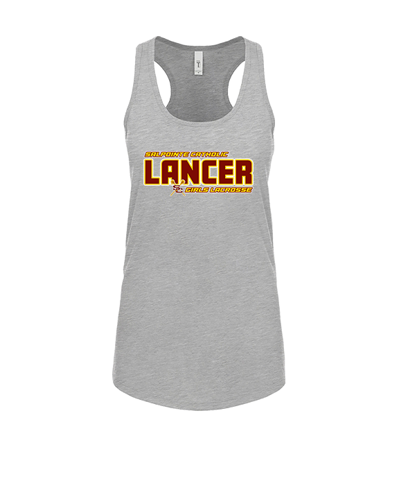 Salpointe Catholic HS Girls Lacrosse Bold - Womens Tank Top