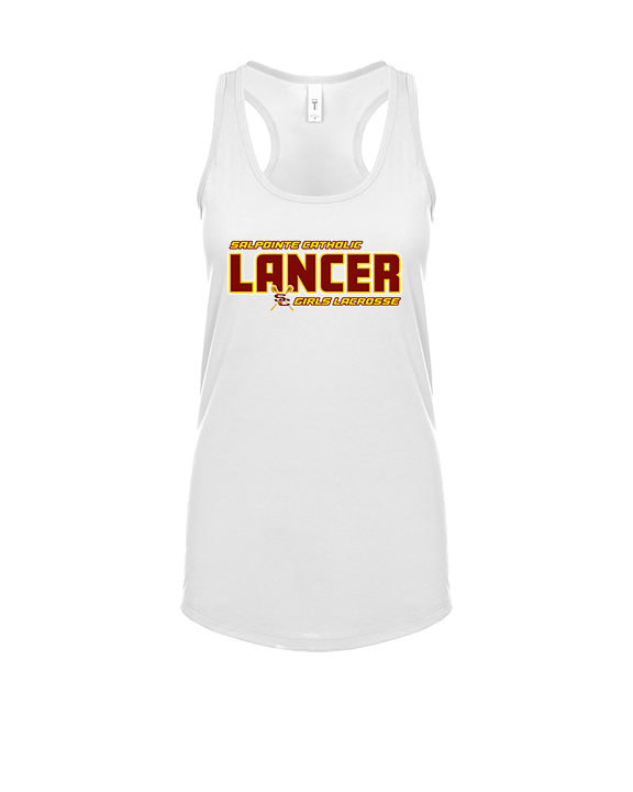 Salpointe Catholic HS Girls Lacrosse Bold - Womens Tank Top