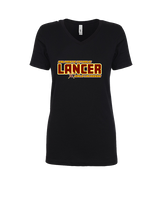 Salpointe Catholic HS Girls Lacrosse Bold - Womens Vneck