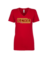 Salpointe Catholic HS Girls Lacrosse Bold - Womens Vneck