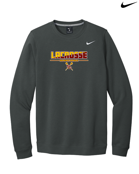 Salpointe Catholic HS Girls Lacrosse Cut - Mens Nike Crewneck