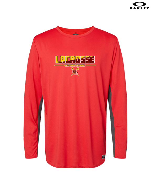 Salpointe Catholic HS Girls Lacrosse Cut - Mens Oakley Longsleeve