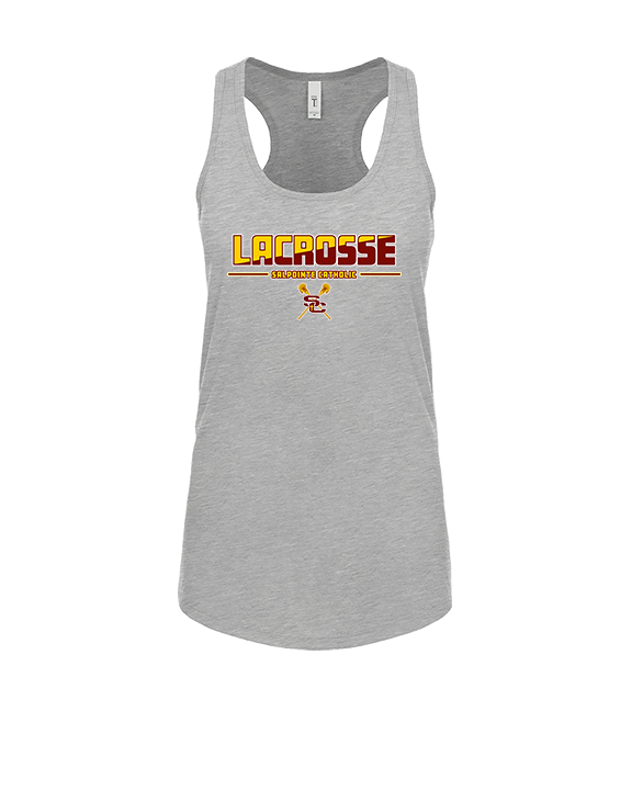 Salpointe Catholic HS Girls Lacrosse Cut - Womens Tank Top