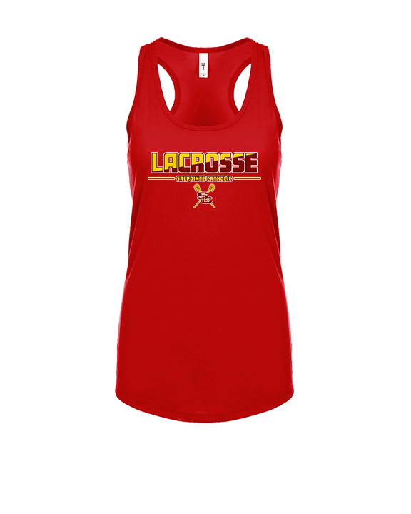 Salpointe Catholic HS Girls Lacrosse Cut - Womens Tank Top