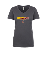 Salpointe Catholic HS Girls Lacrosse Cut - Womens Vneck