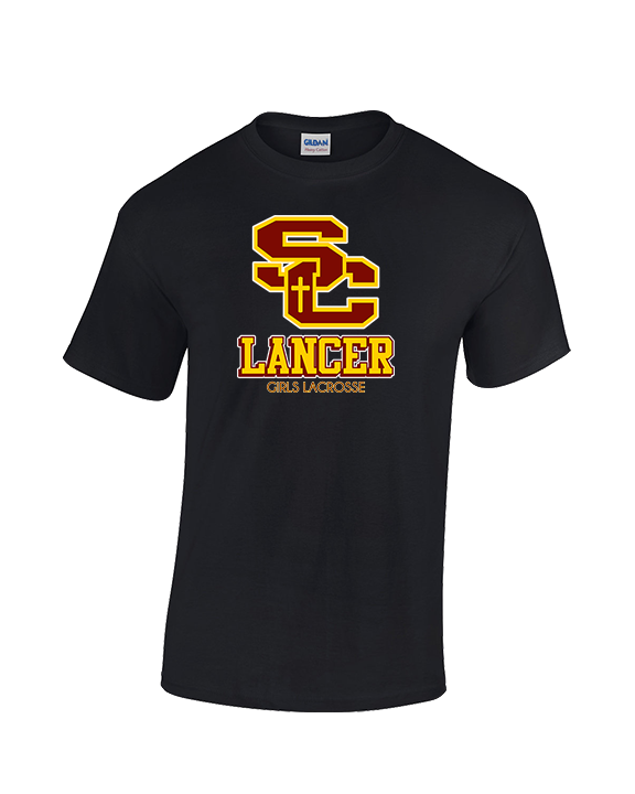 Salpointe Catholic HS Girls Lacrosse Shadow - Cotton T-Shirt