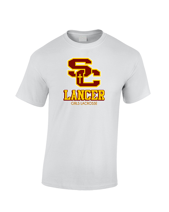 Salpointe Catholic HS Girls Lacrosse Shadow - Cotton T-Shirt