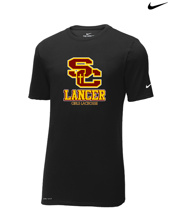 Salpointe Catholic HS Girls Lacrosse Shadow - Mens Nike Cotton Poly Tee