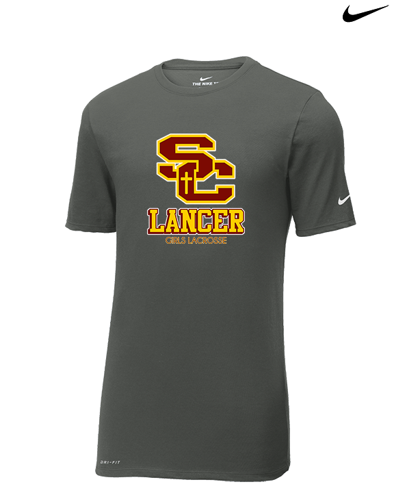 Salpointe Catholic HS Girls Lacrosse Shadow - Mens Nike Cotton Poly Tee