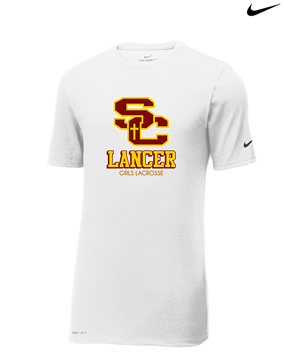 Salpointe Catholic HS Girls Lacrosse Shadow - Mens Nike Cotton Poly Tee