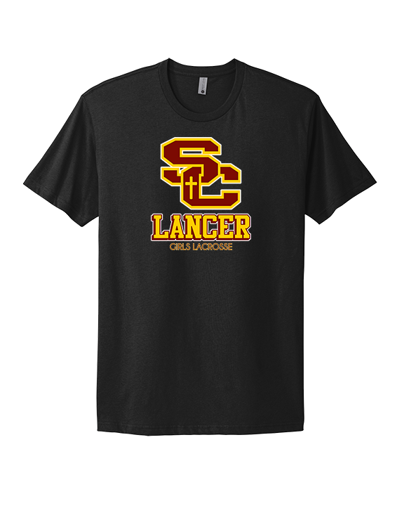 Salpointe Catholic HS Girls Lacrosse Shadow - Mens Select Cotton T-Shirt