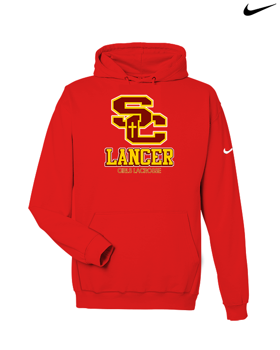 Salpointe Catholic HS Girls Lacrosse Shadow - Nike Club Fleece Hoodie