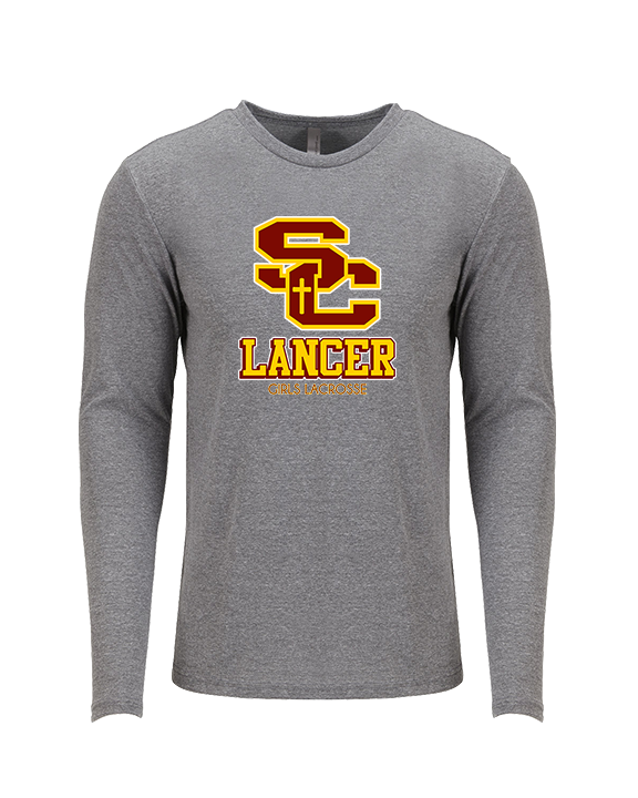 Salpointe Catholic HS Girls Lacrosse Shadow - Tri-Blend Long Sleeve