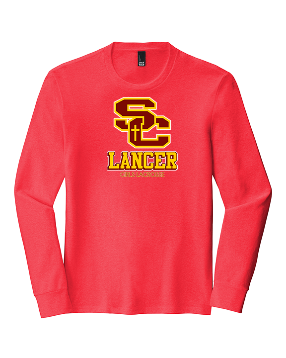Salpointe Catholic HS Girls Lacrosse Shadow - Tri-Blend Long Sleeve
