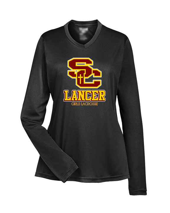 Salpointe Catholic HS Girls Lacrosse Shadow - Womens Performance Longsleeve