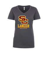 Salpointe Catholic HS Girls Lacrosse Shadow - Womens Vneck