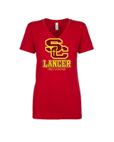 Salpointe Catholic HS Girls Lacrosse Shadow - Womens Vneck