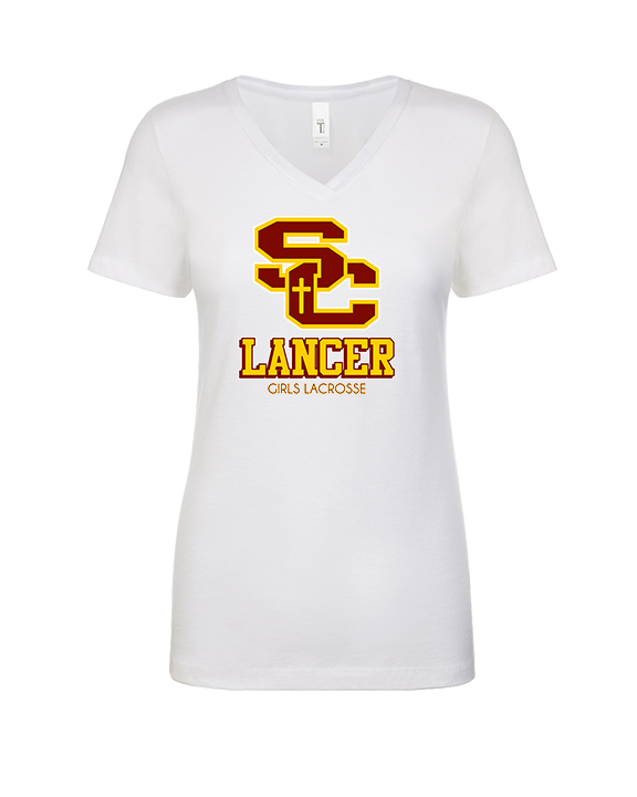 Salpointe Catholic HS Girls Lacrosse Shadow - Womens Vneck
