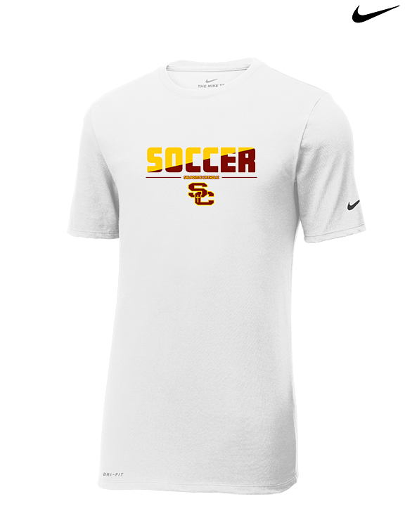 Salpointe Catholic HS Girls Soccer Cut - Mens Nike Cotton Poly Tee