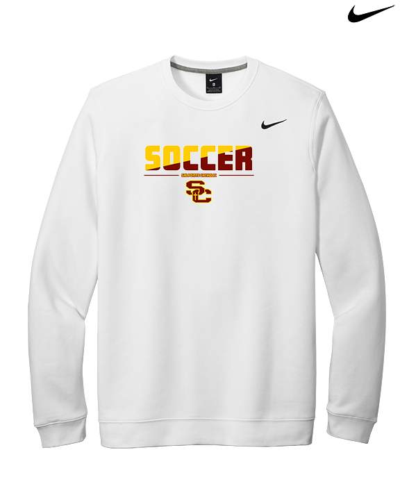 Salpointe Catholic HS Girls Soccer Cut - Mens Nike Crewneck