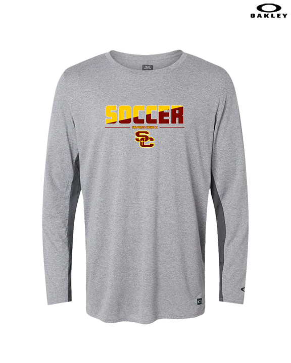 Salpointe Catholic HS Girls Soccer Cut - Mens Oakley Longsleeve