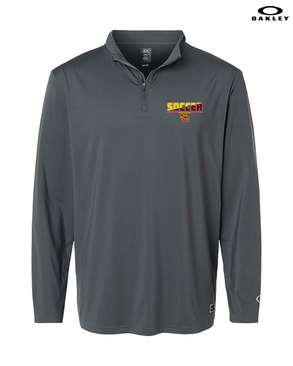 Salpointe Catholic HS Girls Soccer Cut - Mens Oakley Quarter Zip