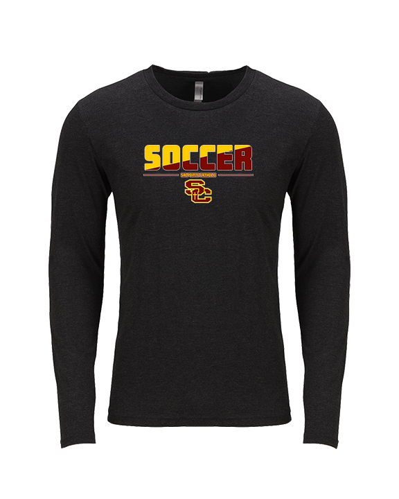 Salpointe Catholic HS Girls Soccer Cut - Tri-Blend Long Sleeve