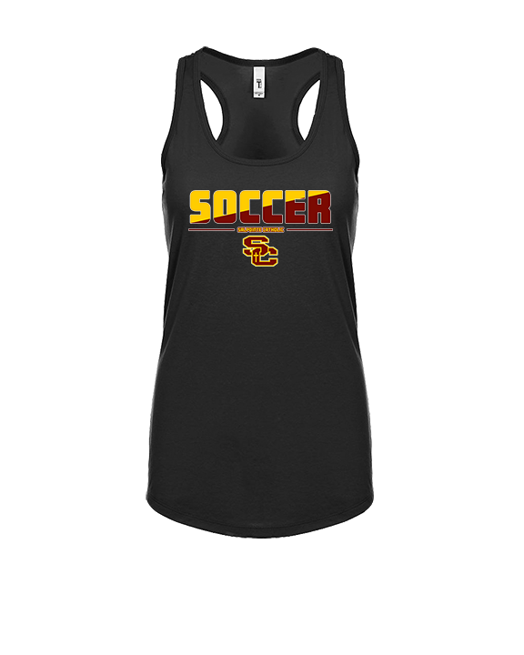 Salpointe Catholic HS Girls Soccer Cut - Womens Tank Top
