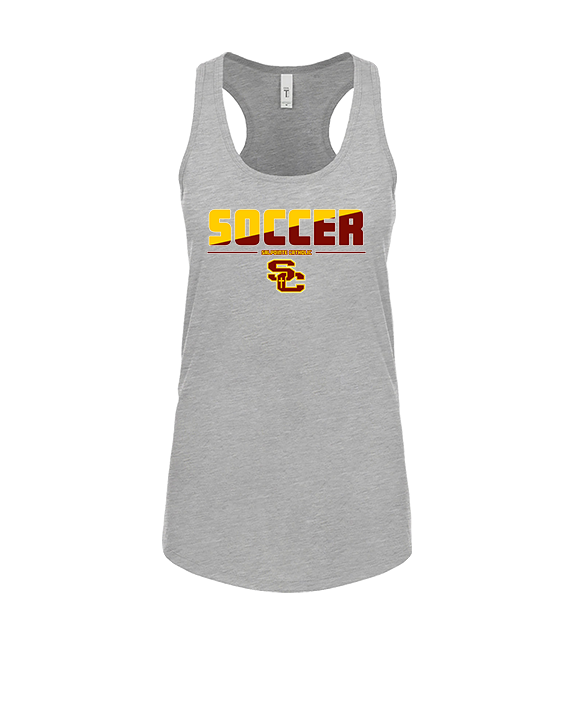 Salpointe Catholic HS Girls Soccer Cut - Womens Tank Top