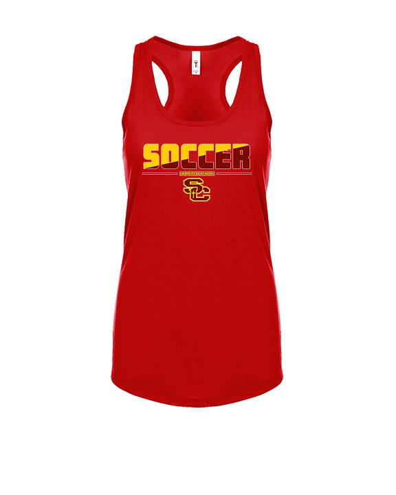 Salpointe Catholic HS Girls Soccer Cut - Womens Tank Top