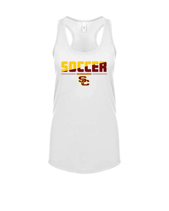 Salpointe Catholic HS Girls Soccer Cut - Womens Tank Top