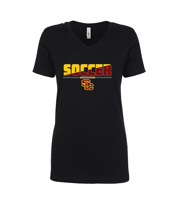Salpointe Catholic HS Girls Soccer Cut - Womens Vneck