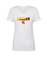 Salpointe Catholic HS Girls Soccer Cut - Womens Vneck