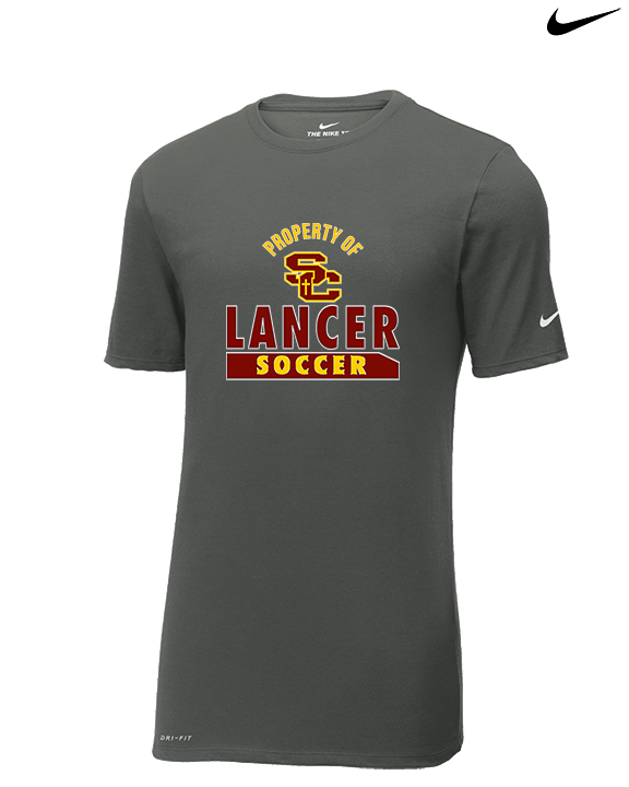 Salpointe Catholic HS Girls Soccer Property - Mens Nike Cotton Poly Tee