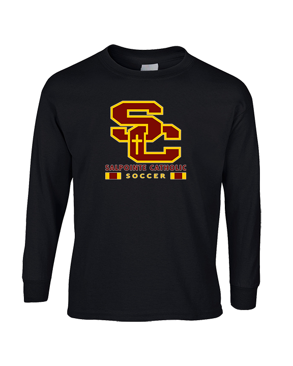 Salpointe Catholic HS Girls Soccer Stacked - Cotton Longsleeve
