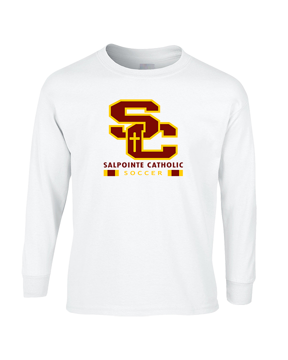 Salpointe Catholic HS Girls Soccer Stacked - Cotton Longsleeve