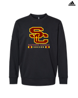 Salpointe Catholic HS Girls Soccer Stacked - Mens Adidas Crewneck