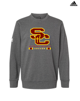 Salpointe Catholic HS Girls Soccer Stacked - Mens Adidas Crewneck