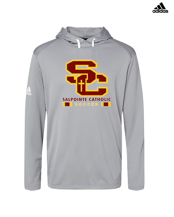 Salpointe Catholic HS Girls Soccer Stacked - Mens Adidas Hoodie