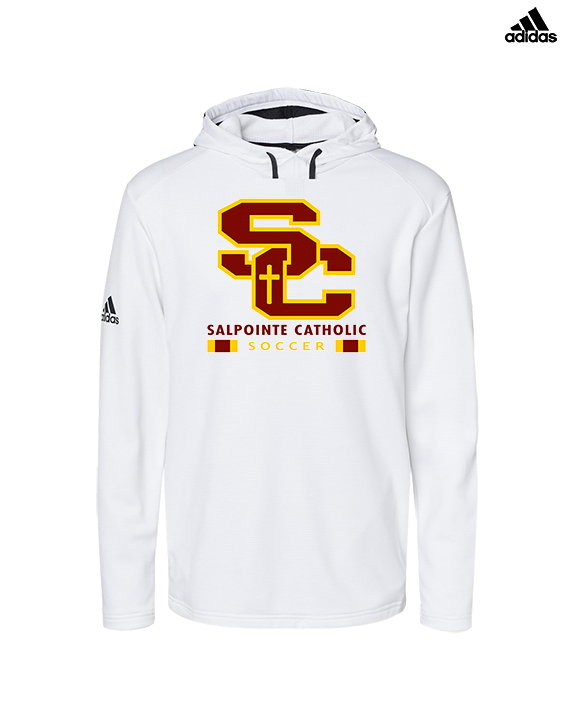Salpointe Catholic HS Girls Soccer Stacked - Mens Adidas Hoodie