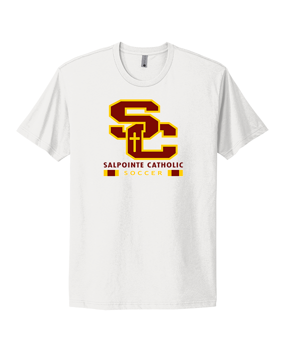 Salpointe Catholic HS Girls Soccer Stacked - Mens Select Cotton T-Shirt