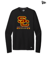 Salpointe Catholic HS Girls Soccer Stacked - New Era Performance Long Sleeve